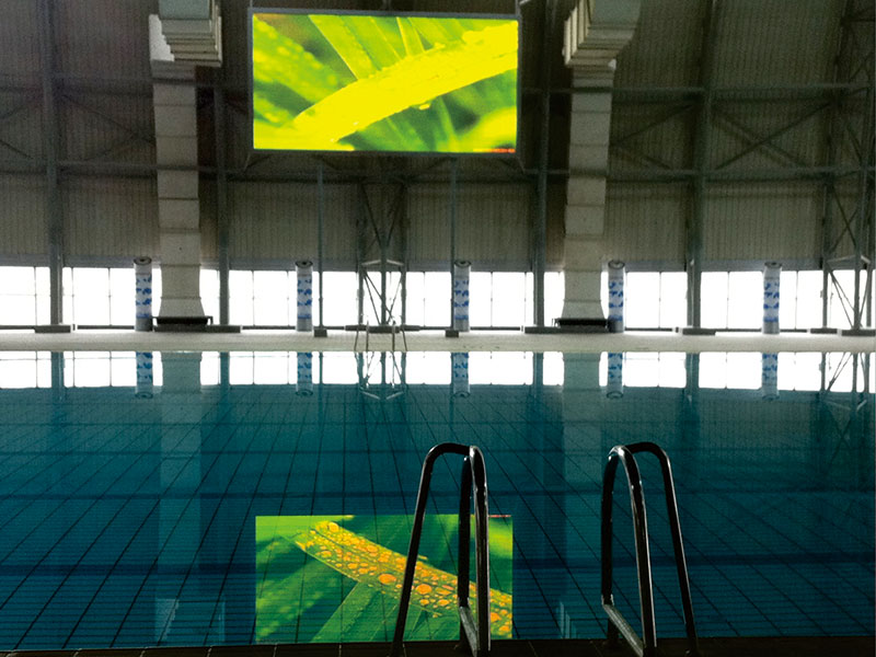 电子科大游泳馆