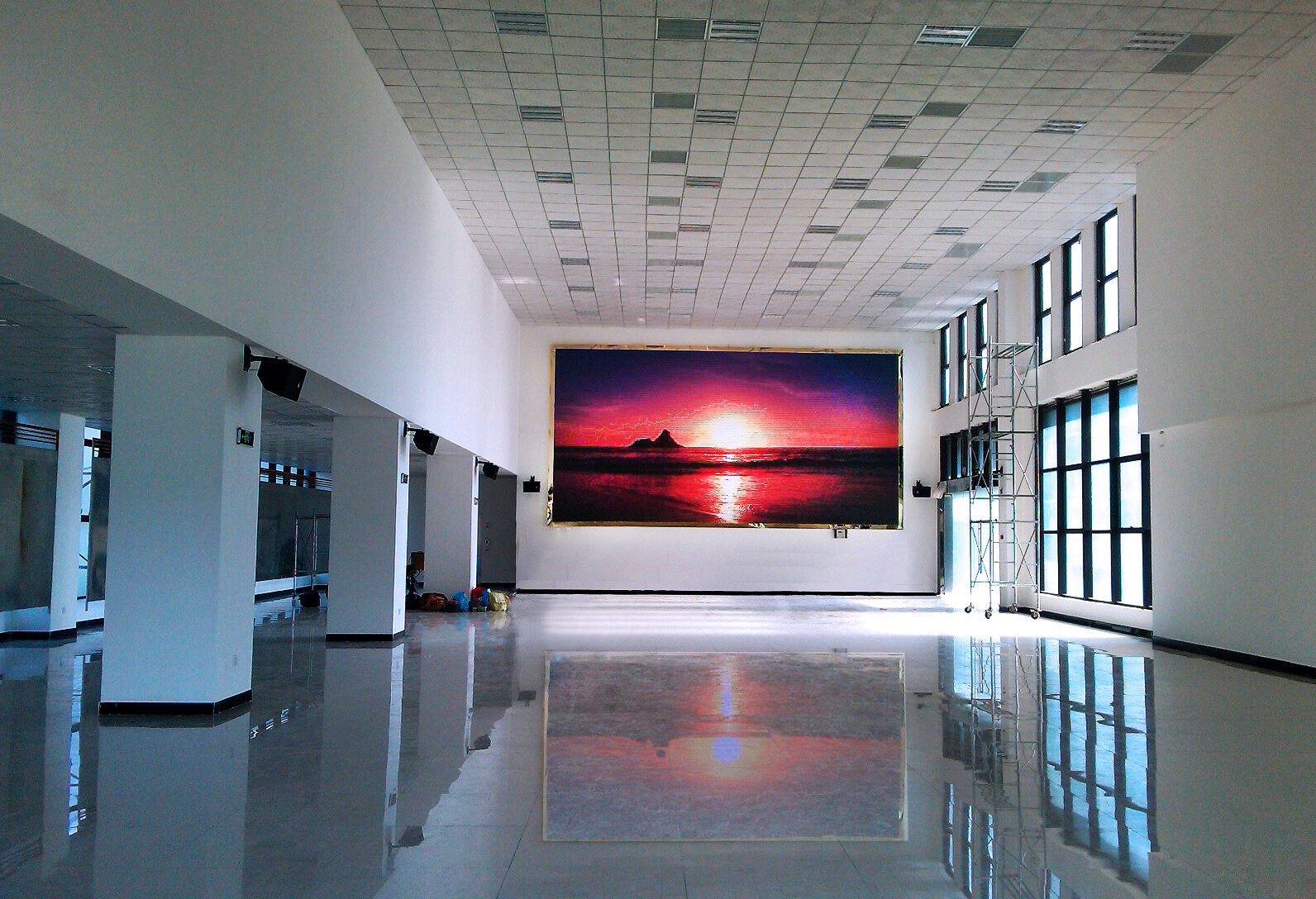 天府新区视高工业园室内p3高清屏